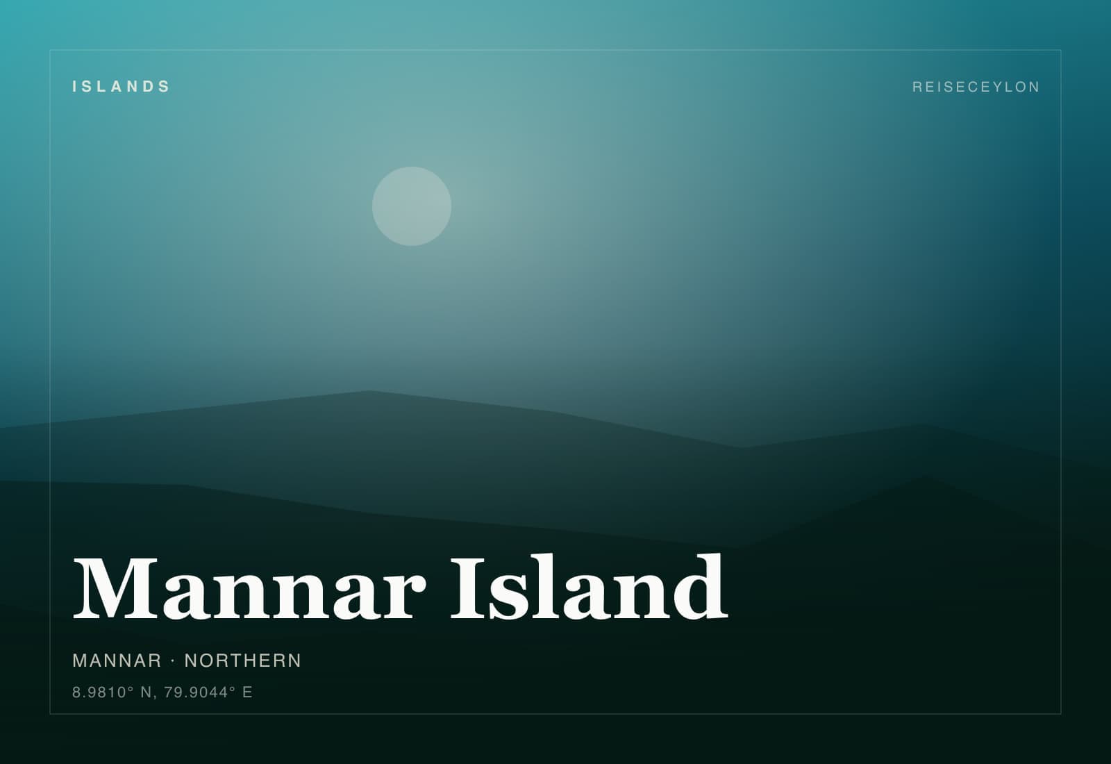 Mannar Island