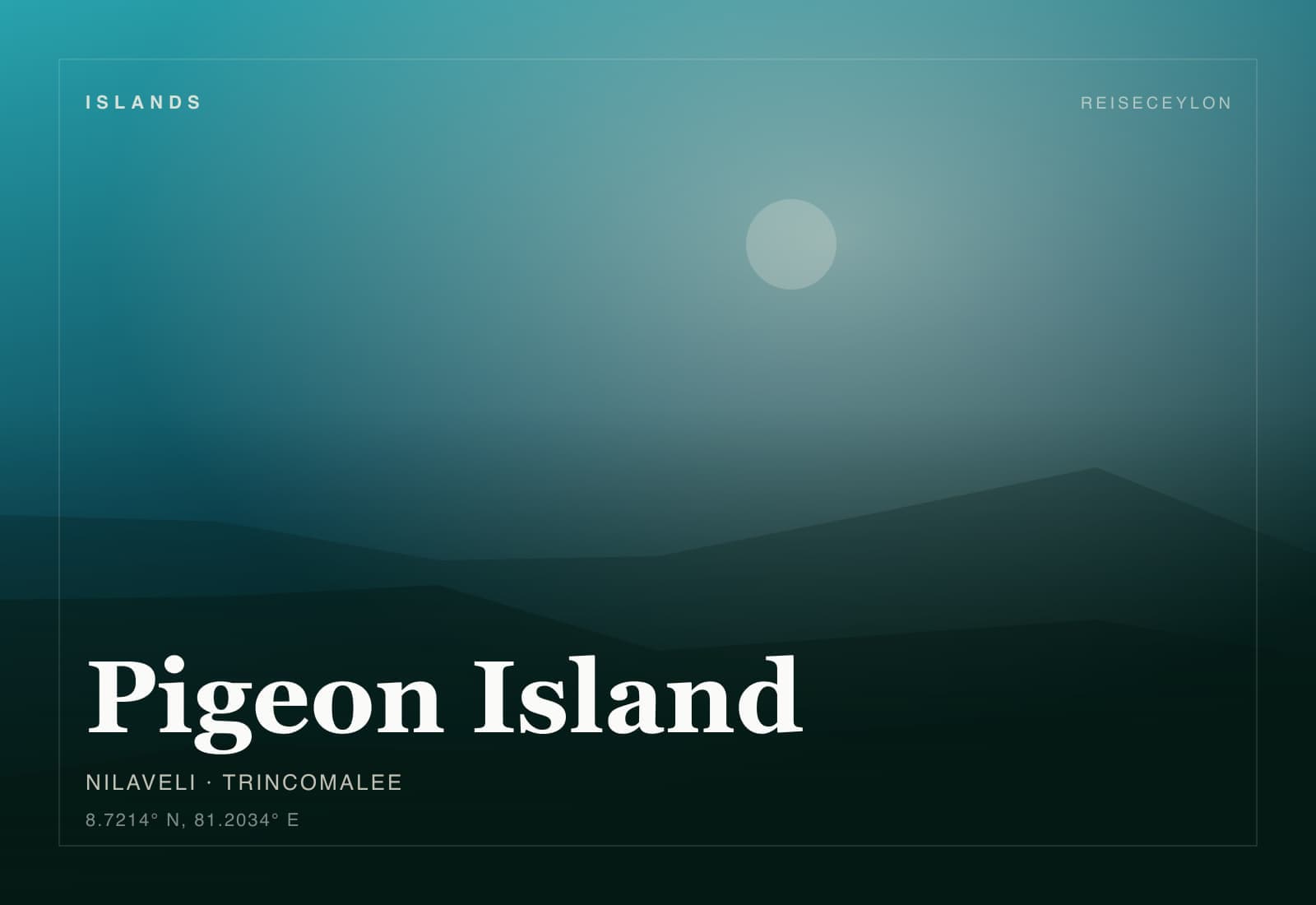 Pigeon Island, Trincomalee